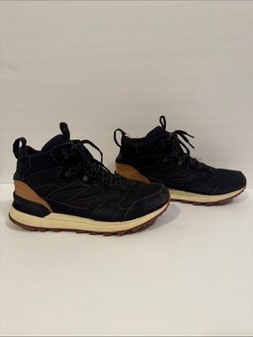 Men's Merrell Black and Brown Trail Sneakers Sz 9